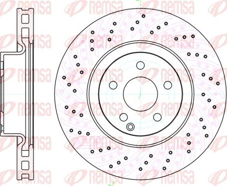 Remsa 61032.10 - Kočioni disk www.molydon.hr