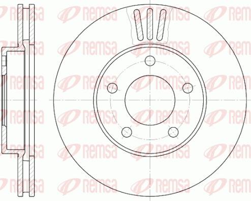 Remsa 61020.10 - Kočioni disk www.molydon.hr