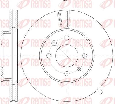 Remsa 61023.10 - Kočioni disk www.molydon.hr