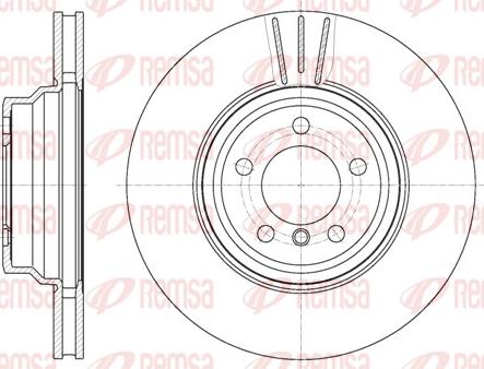 Remsa 61078.10 - Kočioni disk www.molydon.hr