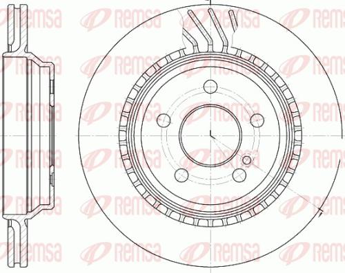 Remsa 61072.10 - Kočioni disk www.molydon.hr