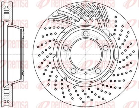 Remsa 61196.10 - Kočioni disk www.molydon.hr