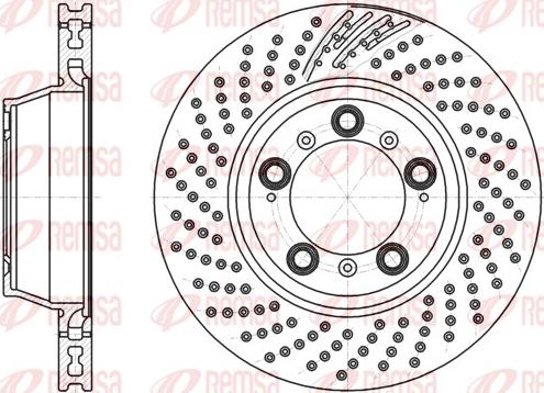 Remsa 61198.10 - Kočioni disk www.molydon.hr