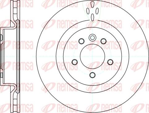 Remsa 61149.10 - Kočioni disk www.molydon.hr