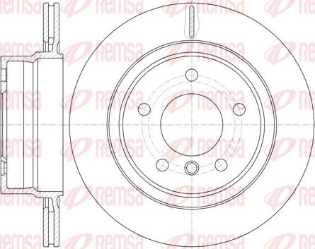 Remsa 61145.10 - Kočioni disk www.molydon.hr