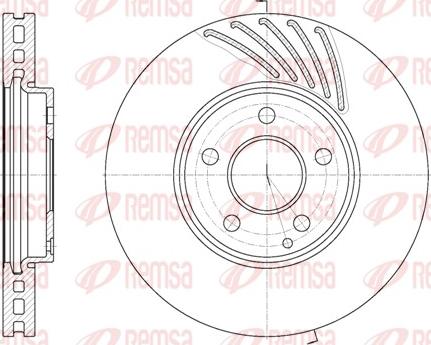 Remsa 61140.10 - Kočioni disk www.molydon.hr