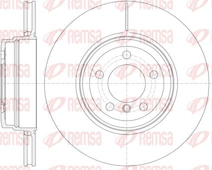 Remsa 61141.10 - Kočioni disk www.molydon.hr