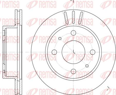 Remsa 61150.10 - Kočioni disk www.molydon.hr