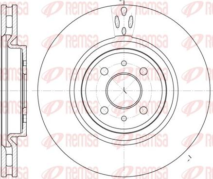 Remsa 61151.10 - Kočioni disk www.molydon.hr