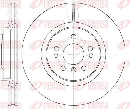 Remsa 61165.10 - Kočioni disk www.molydon.hr