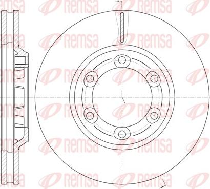 Remsa 61163.10 - Kočioni disk www.molydon.hr