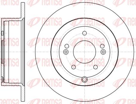 Remsa 61106.00 - Kočioni disk www.molydon.hr