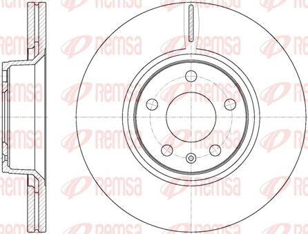 Remsa 61101.10 - Kočioni disk www.molydon.hr