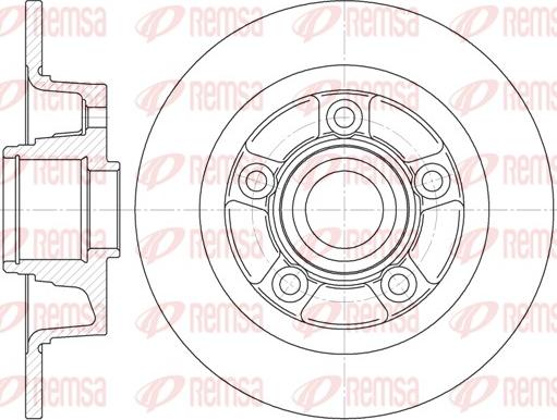 Remsa 61115.00 - Kočioni disk www.molydon.hr