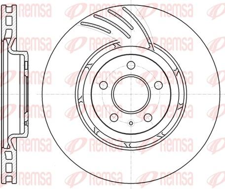 Remsa 61111.10 - Kočioni disk www.molydon.hr