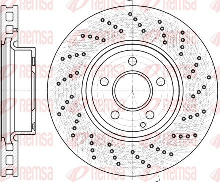 Remsa 61185.10 - Kočioni disk www.molydon.hr