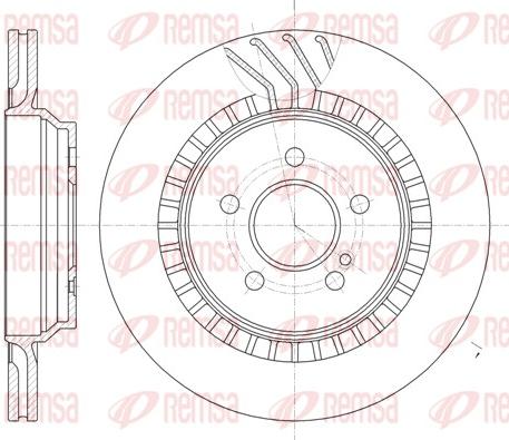 Remsa 61187.10 - Kočioni disk www.molydon.hr