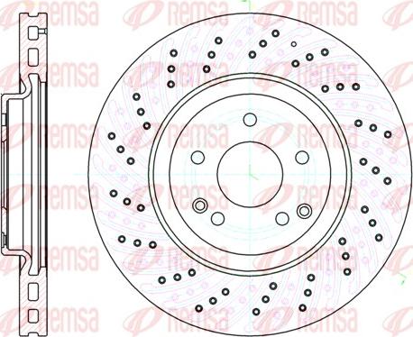 Remsa 61138.10 - Kočioni disk www.molydon.hr