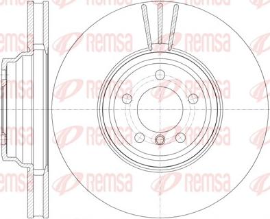 Remsa 61132.10 - Kočioni disk www.molydon.hr