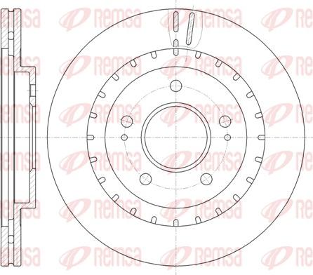 Remsa 61137.10 - Kočioni disk www.molydon.hr