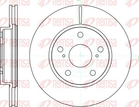 Remsa 61122.10 - Kočioni disk www.molydon.hr