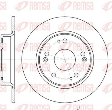 Remsa 61175.00 - Kočioni disk www.molydon.hr