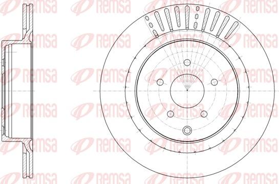 Remsa 61897.10 - Kočioni disk www.molydon.hr