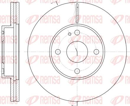 Remsa 6184.10 - Kočioni disk www.molydon.hr