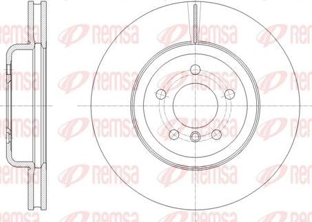 Remsa 61842.10 - Kočioni disk www.molydon.hr