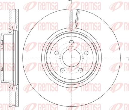 Remsa 61856.10 - Kočioni disk www.molydon.hr