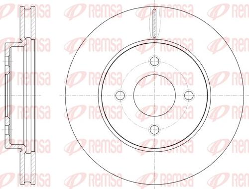 Remsa 61850.10 - Kočioni disk www.molydon.hr