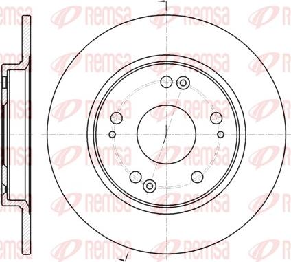 Remsa 61816.00 - Kočioni disk www.molydon.hr