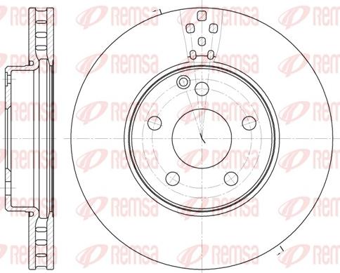 Remsa 61889.10 - Kočioni disk www.molydon.hr