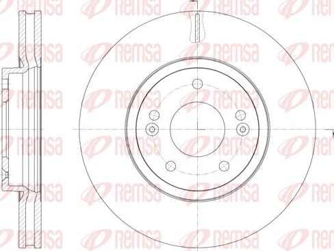 Remsa 61885.10 - Kočioni disk www.molydon.hr