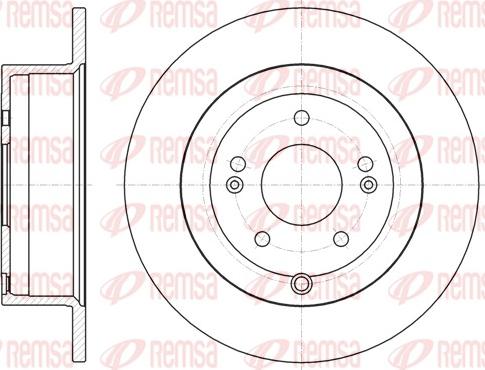 Remsa 61886.00 - Kočioni disk www.molydon.hr