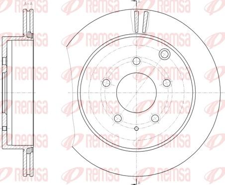 Remsa 61882.10 - Kočioni disk www.molydon.hr