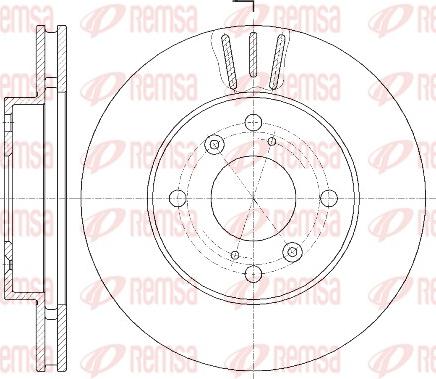 Remsa 61835.10 - Kočioni disk www.molydon.hr