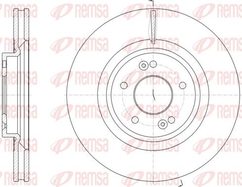 Remsa 61824.10 - Kočioni disk www.molydon.hr