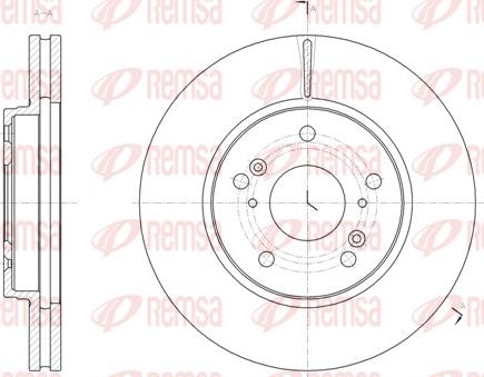 Remsa 61821.10 - Kočioni disk www.molydon.hr