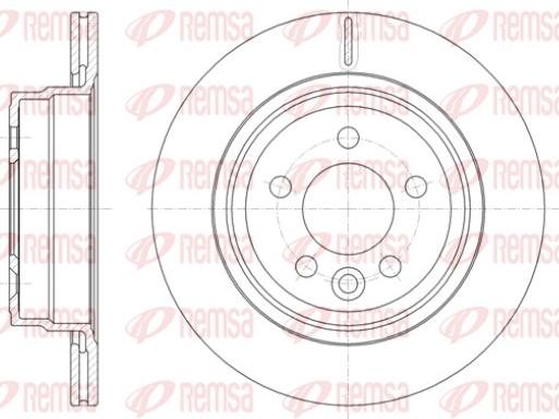 Remsa 61828.10 - Kočioni disk www.molydon.hr