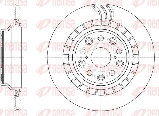 Remsa 61879.11 - Kočioni disk www.molydon.hr