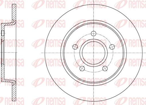 Remsa 61873.00 - Kočioni disk www.molydon.hr