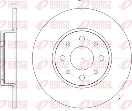 Remsa 61390.00 - Kočioni disk www.molydon.hr