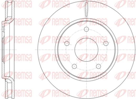 Remsa 61393.10 - Kočioni disk www.molydon.hr