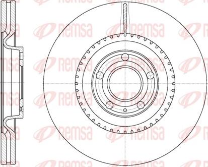 Remsa 61392.10 - Kočioni disk www.molydon.hr