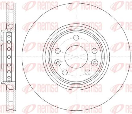 Remsa 61345.10 - Kočioni disk www.molydon.hr