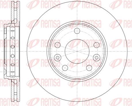 Remsa 61346.10 - Kočioni disk www.molydon.hr