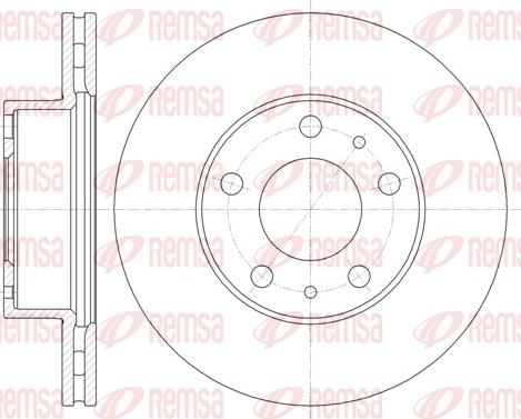 Remsa 61351.10 - Kočioni disk www.molydon.hr