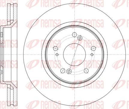 Remsa 61358.10 - Kočioni disk www.molydon.hr