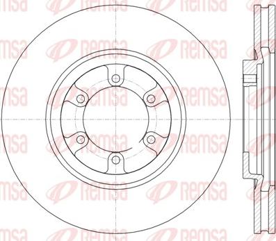 Remsa 61366.10 - Kočioni disk www.molydon.hr